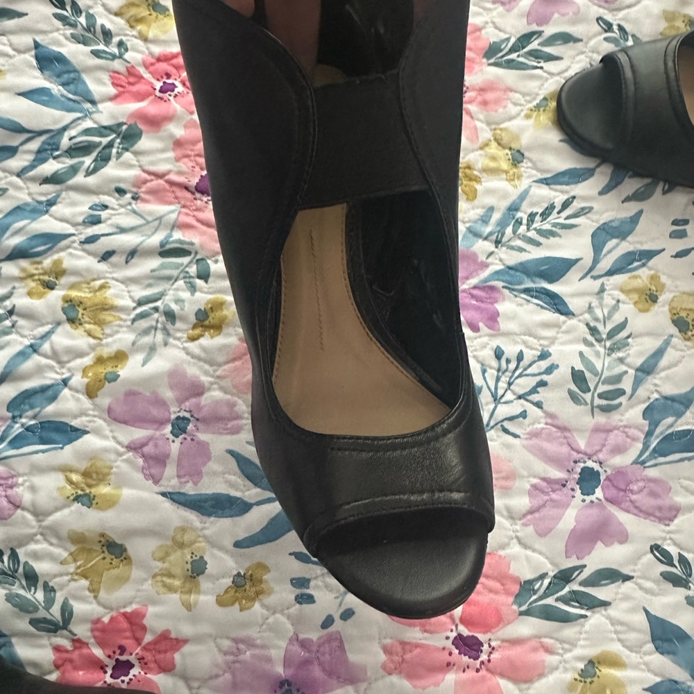 Gianni binni  Black Women's Peep-Toe Shoes